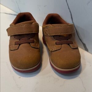 Stride Rite Brown Kids Sneakers with Velcro
